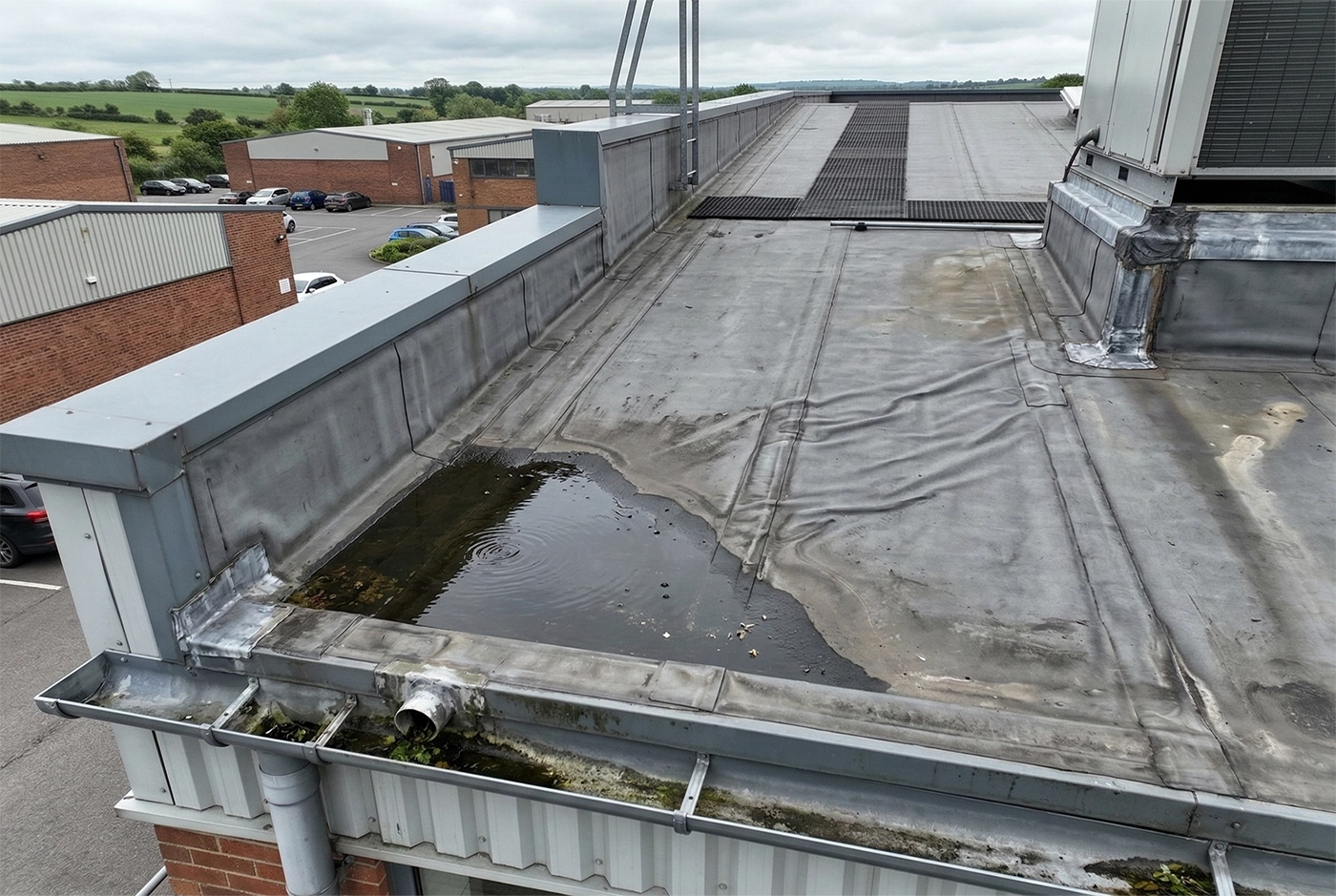 Roof condition inspection