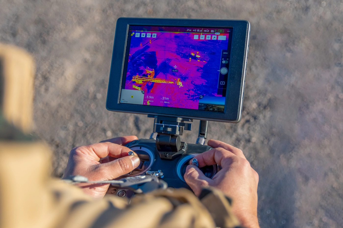 Thermal inspection imagery